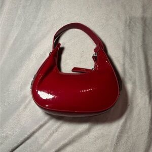 Red Patent Leather Women's Bag